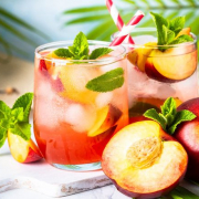 Bubble tea pêche / kiwi - Recette DIY