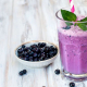 Bubble tea myrtille / citron vert - Recette DIY