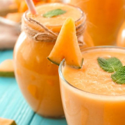 Bubble tea melon / menthe - Recette DIY