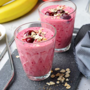 Bubble tea cerise / amande - Recette DIY