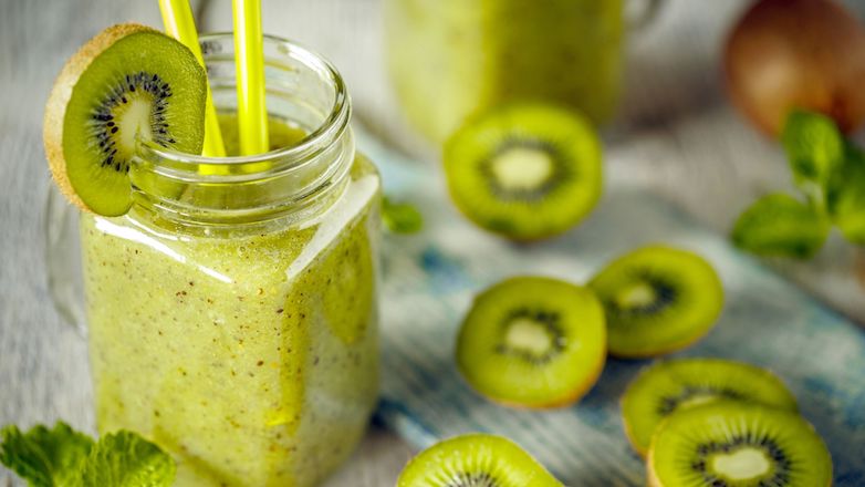 Bubble tea kiwi / basilic - Recette DIY