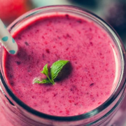 Bubble tea fraise / matcha - Recette DIY