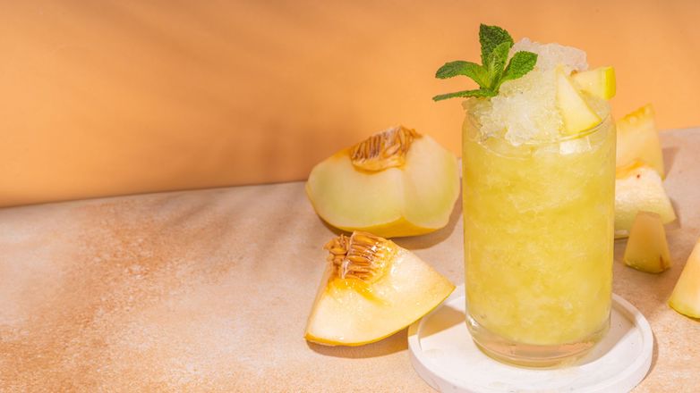 Bubble tea melon / yuzu - Recette DIY