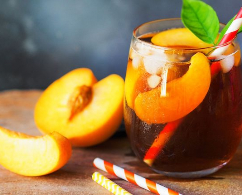 Bubble tea pêche / thé vert au jasmin - Recette DIY