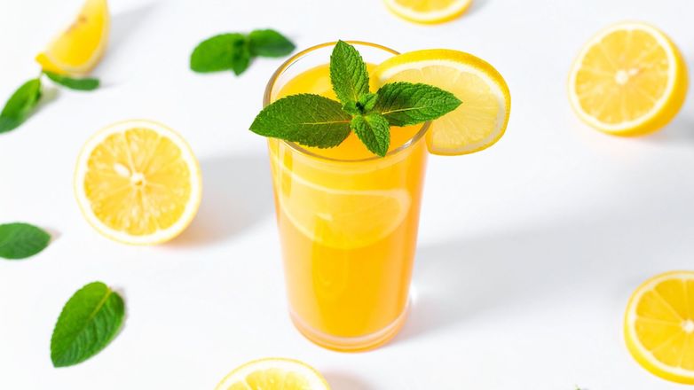 Bubble tea citron / menthe fraîche - Recette DIY