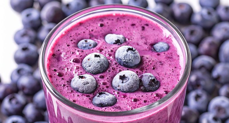 Bubble tea myrtille / lavande - Recette DIY