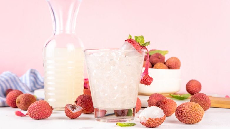 Bubble tea litchi / pêche blanche - Recette DIY